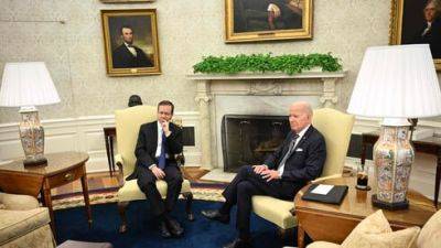 Биньямин Нетаниягу - Ицхак Герцог - Джо Байден - Байден признался на встрече с Герцогом: "Очень люблю Израиль" - vesty.co.il - США - Израиль - Иран