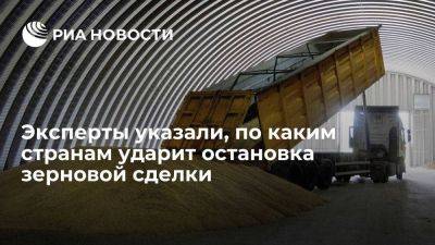 Доклад: остановка зерновой сделки ставит под удар страны с большой продуктовой инфляцией - smartmoney.one - Россия - Украина - Турция - Гана - Зимбабве - Аргентина - Ливан - Шри Ланка - Руанда