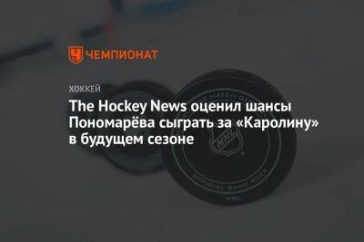 Василий Пономарев - Дэн Мильштейн - The Hockey News оценил шансы Пономарёва сыграть за «Каролину» в будущем сезоне - championat.com - США