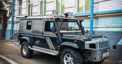 В Украине заметили Land Rover Defender с необычным тюнингом (фото) - focus.ua - Украина - Киев
