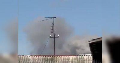 Беспилотники атаковали нефтебазу и аэродром в Крыму, — СМИ (видео) - fakty.ua - Украина - Крым