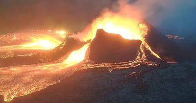 Порождение ада. 7000 землетрясений в Исландии создали молодой вулкан, плюющийся лавой (видео) - focus.ua - Украина - Исландия - Рейкьявик