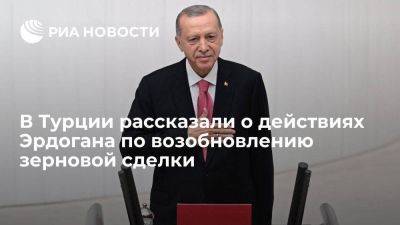 Владимир Путин - Реджеп Тайип Эрдоган - Источник: Эрдоган обсудит со своим кабмином варианты возобновления зерновой сделки - smartmoney.one - Россия - Украина - Турция