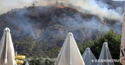 Греция: на Корфу и Эвбее вспыхнули лесные пожары, 19 тысяч человек эвакуировали с Родоса - unn.com.ua - Украина - Киев - Греция