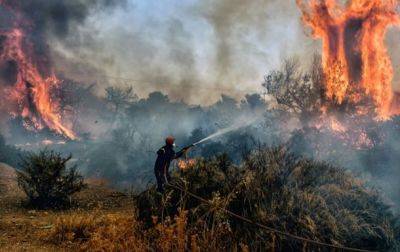 В Греции объявили эвакуацию жителей острова Корфу из-за масштабного пожара - korrespondent.net - Украина - Греция - Албания - Острова