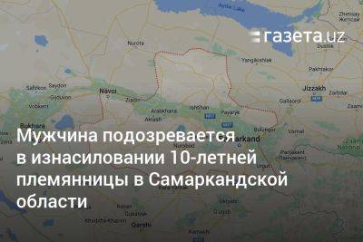 Мужчина подозревается в изнасиловании 10-летней племянницы в Самаркандской области - gazeta.uz - Узбекистан