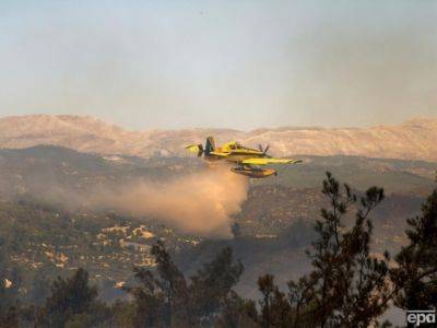 В Греции во время тушения лесных пожаров разбился самолет пожарной службы. Видео - gordonua.com - Украина - Греция