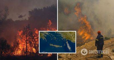 Пожары в Греции – в Греции бушуют масштабные пожары, людей эвакуируют – огонь виден из космоса – фото и видео - obozrevatel.com - Канада - Шотландия - Греция