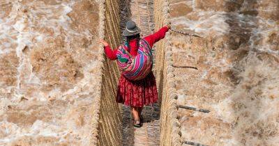 Перу - Веревочный мост инков Кесвачака - как восстанавливают мост, которому сотни лет - видео - apostrophe.ua - Украина - Израиль - Индия