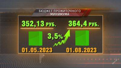 Бюджет прожиточного минимума повышается с 1 августа в Беларуси - belarus24.by - Белоруссия