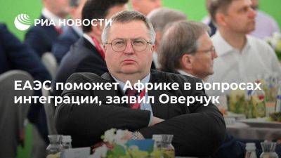 Алексей Оверчук - Вице-премьер Оверчук: ЕАЭС поможет Африке создать современные техрегламенты и стандарты - smartmoney.one - Россия - Санкт-Петербург