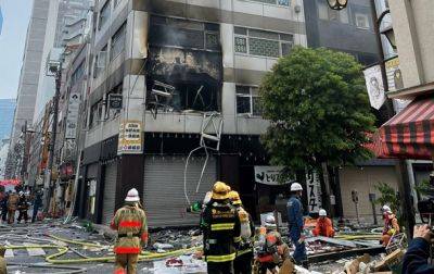 В центре Токио раздался взрыв и возник пожар - korrespondent.net - Украина - Токио - Япония - Париж - Бар