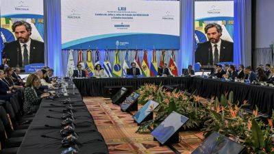 Страны Меркосур обсуждают торговлю с ЕС - ru.euronews.com - Бразилия - Испания - Брюссель - Аргентина - Уругвай - Парагвай