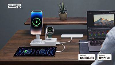 ESR выпустила первую сертифицированную Apple зарядную станцию «6 в 1»: MagSafe Fast Charging и 100-Вт GaN за $155 - itc.ua - Украина