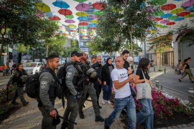 Во время демонстрации в Хайфе задержано 9 человек - news.israelinfo.co.il - Израиль - Тель-Авив - Восточный Иерусалим