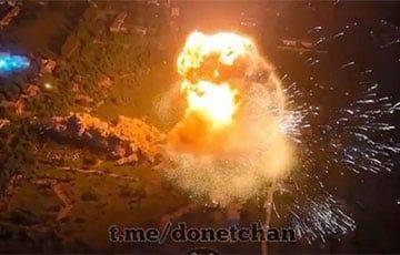 Разгром российской базы в Макеевке: появилось видео из эпицентра взрыва - charter97.org - Украина - Белоруссия - Макеевка