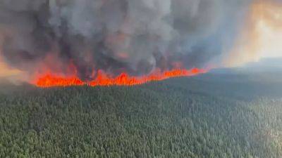 Перегретый мир в дыму лесных пожаров - ru.euronews.com - Испания - Канада - Португалия