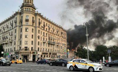 В Москве загорелся ресторан Пушкин, в помещении слышали взрыв - фото и видео - apostrophe.ua - Москва - Россия - Украина - Москва