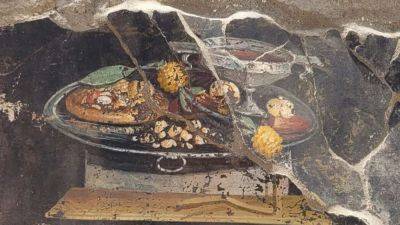 В Помпеях обнаружили фреску с пиццей, которой 2000 лет - фото - apostrophe.ua - Украина - Италия - Египет - Аргентина - Находки