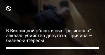 В Винницкой области сын "регионала" заказал убийство депутата. Причина — бизнес-интересы - liga.net - Украина - Киев - Винницкая обл.