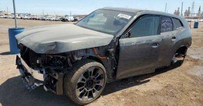 Новейший роскошный кроссовер BMW за $160 000 разбили вскоре после покупки (фото) - focus.ua - Украина - USA - шт. Аризона