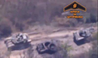На Бахмутський - ЗСУ знищили танковий взвод окупантів під Бахмутом - real-vin.com - Украина