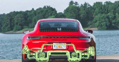 Porsche - Porsche изобрели инновационный глушитель для улучшения аэродинамики авто (фото) - focus.ua - Украина - Патент