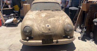 Porsche - Редчайший старинный Porsche за $100 000 найден заброшенным в старом гараже (фото, видео) - focus.ua - США - Украина - шт. Калифорния