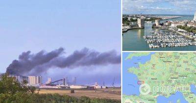 Пожар в порту Ла-Рошель – горят элеваторы с зерном – видео и все подробности - obozrevatel.com - Москва - Россия - Турция - Франция - Reuters
