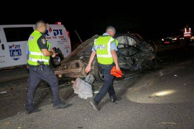 Девочка погибла в автокатастрофе на 90 шоссе, ее отец задержан полицией - news.israelinfo.co.il