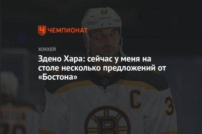 Здено Хара: сейчас у меня на столе несколько предложений от «Бостона» - championat.com - Бостон - Словакия