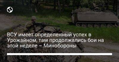 Анна Маляр - ВСУ имеет определенный успех в Урожайном, там продолжались бои на этой неделе – Минобороны - liga.net - Украина - Одесса - Бердянск - Донецкая обл.