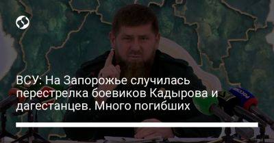 Рамзан Кадыров - ВСУ: На Запорожье случилась перестрелка боевиков Кадырова и дагестанцев. Много погибших - liga.net - Россия - Украина - Запорожская обл. - респ. Чечня - Запорожье