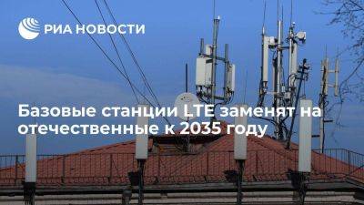 Станции LTE и более ранних поколений заменят на отечественные к 2035 году - smartmoney.one - Россия