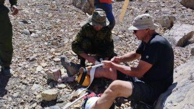 В горах Таджикистана спасли иностранного туриста - dialog.tj - Литва - Таджикистан - Пенджикент