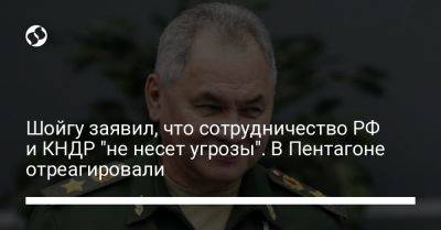 Сергей Шойгу - Сабрина Сингх - Шойгу заявил, что сотрудничество РФ и КНДР "не несет угрозы". В Пентагоне отреагировали - liga.net - Москва - Россия - США - Украина - КНДР