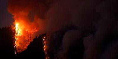 Канарские острова в огне. Из-за лесных пожаров с Тенерифе эвакуировали 26 тыс. человек, огонь вышел из-под контроля — фото - nv.ua - Украина - Испания