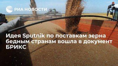 Владимир Путин - Идея Sputnik по поставкам зерна бедным странам вошла в итоговый документ БРИКС - smartmoney.one - Москва - Россия - Украина - Санкт-Петербург - Турция - Зимбабве - Йоханнесбург - Мали - Эритрея - Кения - Буркина-Фасо - Сомали - Малави