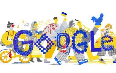 Google посвятил дудл Дню Независимости Украины - korrespondent.net - Украина - Киев