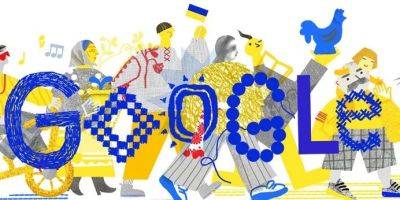 «Мы — и разные, и объединенные». Google поздравил Украину с Днем Независимости ярким дудлом - nv.ua - Украина - Киев