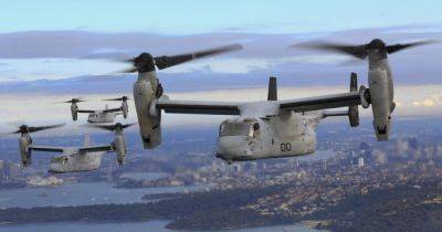 В Австралии упал американский конвертоплан V-22 Osprey: погибли три морпеха - dsnews.ua - США - Украина - Австралия - Филиппины - Индонезия