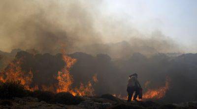 В Греции спасателям не удается обуздать масштабные лесные пожары - ru.slovoidilo.ua - Украина - Греция