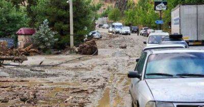 Из-за ливней в Таджикистане погибли 13 человек, пострадали дороги и более 100 домохозяйств - dialog.tj - Душанбе - Таджикистан - район Варзобский
