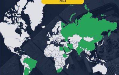 Посольство РФ в ЮАР опубликовало карту с украинским Крымом - korrespondent.net - Россия - Китай - Украина - Крым - Египет - Бразилия - Иран - Индия - Саудовская Аравия - Эмираты - Ukraine - Аргентина - Юар - Эфиопия - Посольство