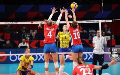 Женская сборная Украины покинула чемпионат Европы по волейболу - korrespondent.net - Украина - місто Брюссель - Чехія
