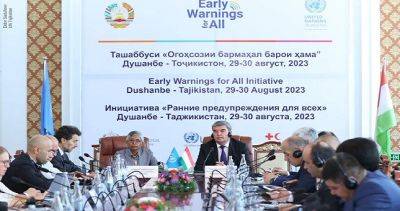 Инициатива Генсека ООН «Раннее предупреждение для всех» презентована в Таджикистане - dialog.tj - Россия - Таджикистан
