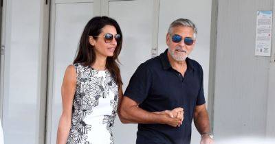 Джордж Клуни - Амаль Клуни - Джордж и Амаль Клуни были замечены в предверии Венецианского кинофестиваля - focus.ua - Украина - Италия