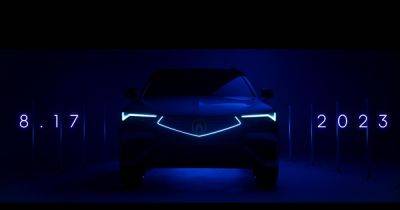 Acura тизерит ZDX — первый электромобиль люксового бренда Honda дебютирует через две недели на Monterey Car Week - itc.ua - Украина - шт. Калифорния