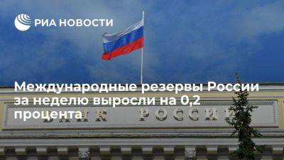 ЦБ: международные резервы с 18 по 25 августа выросли до 580,5 миллиарда долларов - smartmoney.one - Россия - США