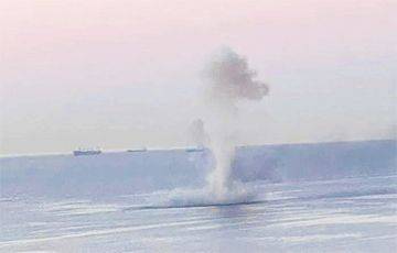 Андрей Цаплиенко - Морской дрон уничтожил «нефтяной маяк» возле Новороссийска - charter97.org - Россия - Украина - Белоруссия - Новороссийск